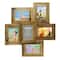 6 Pack: 6 Opening Natural 4" x 6" Collage Frame by Studio Décor®